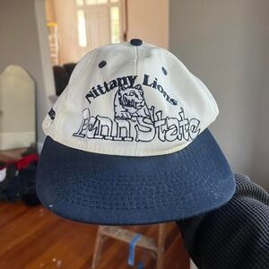 1990s Penn State Nittany Lions Script Logo Vintage Snapback